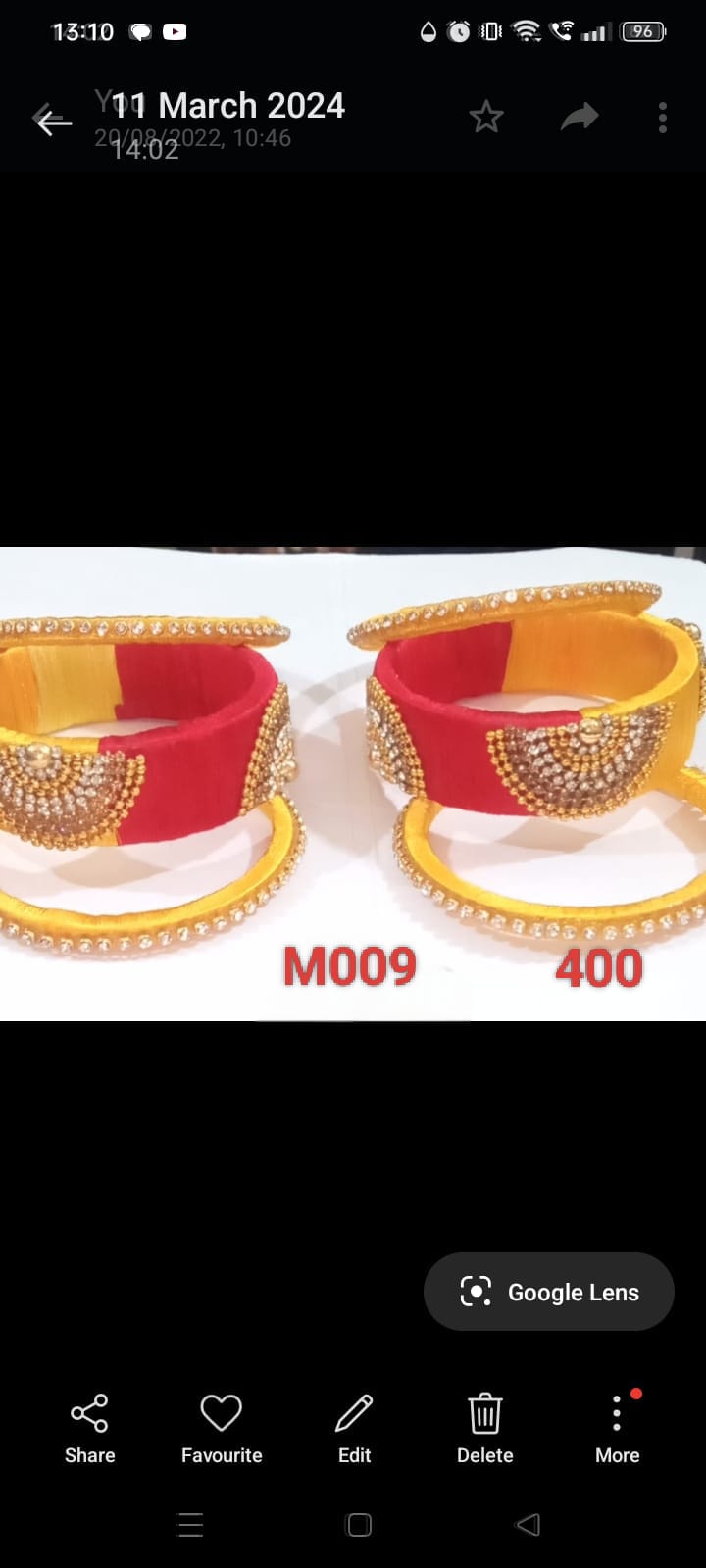 Handmade bangles